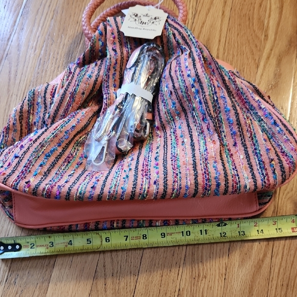 Handbag Republic Colorful Striped Handbag - Picture 3 of 10